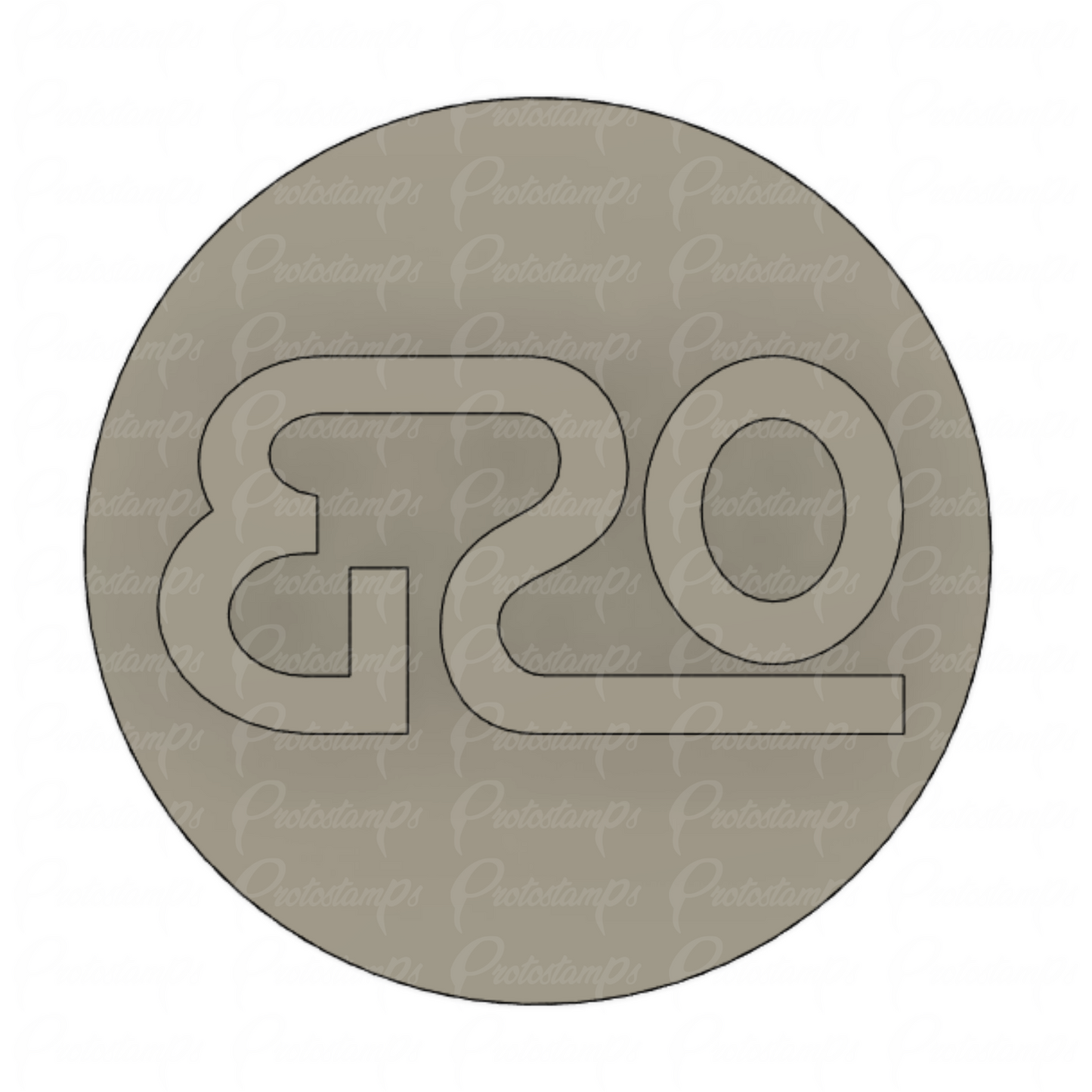 Custom 20mm Stamp, Price Includes Shipping